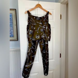 Phillip Lim Silk trouser and tank set